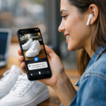 busca conversacional com ia em uso real com smartphone e pesquisa por voz