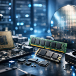 ia está encarecendo chips em composição moderna com memória e hardware