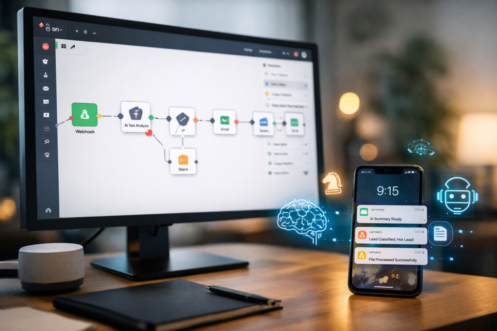 n8n automação com ia para iniciantes em fluxo visual de automação