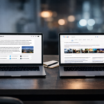 perplexity ou google em comparação visual de ferramentas de pesquisa com ia