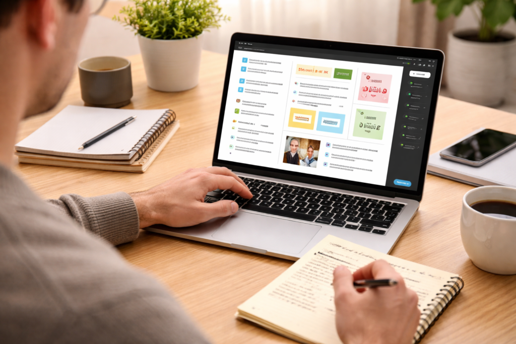 serviços que você pode oferecer usando ia em home office organizado